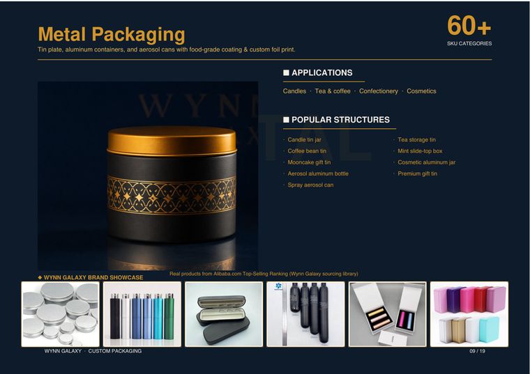 Metal packaging