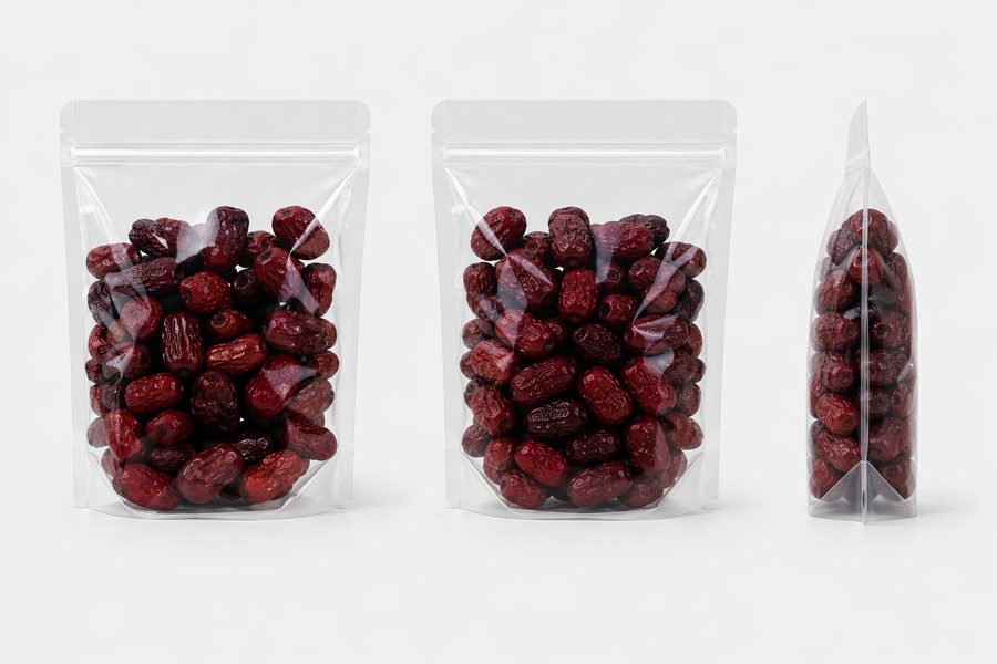 Clear PET stand-up pouch